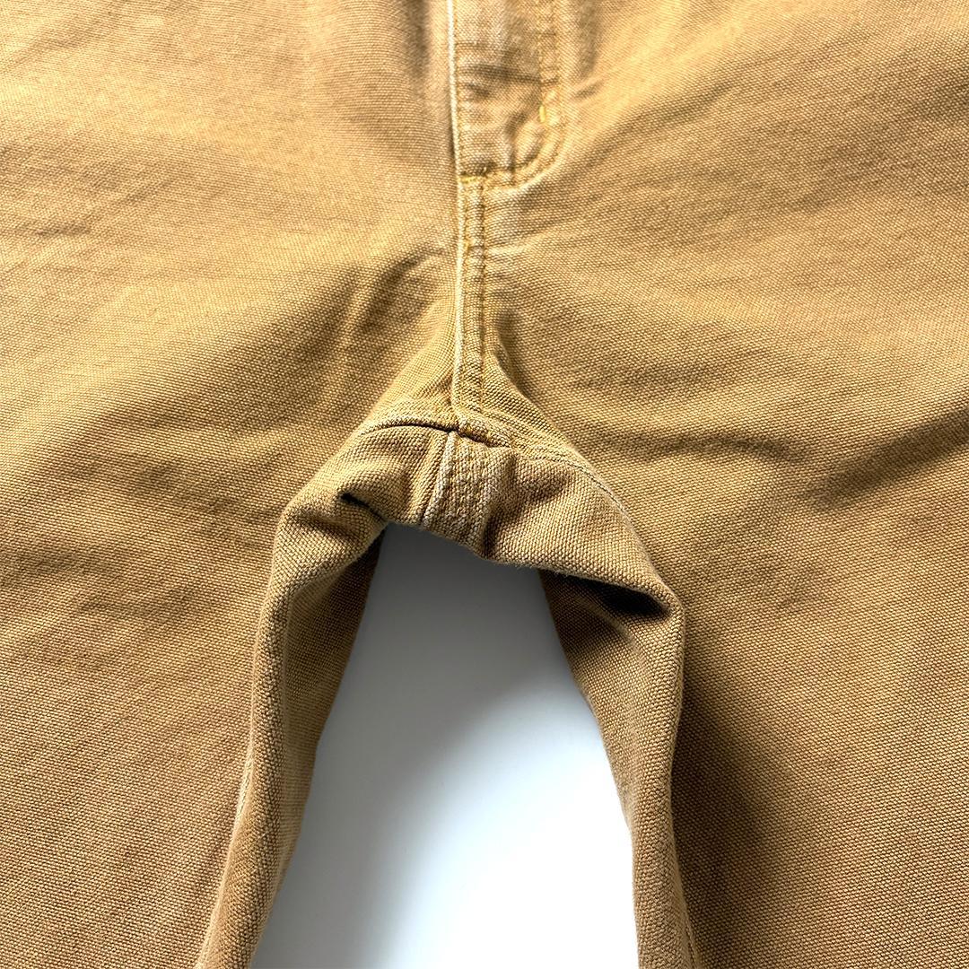 カーハート ペインターパンツ ブラウン W38 L32 ネルライナー