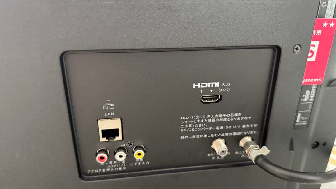 BRAVIA KJ-32W500E(32V型)　2024年製　送料込み