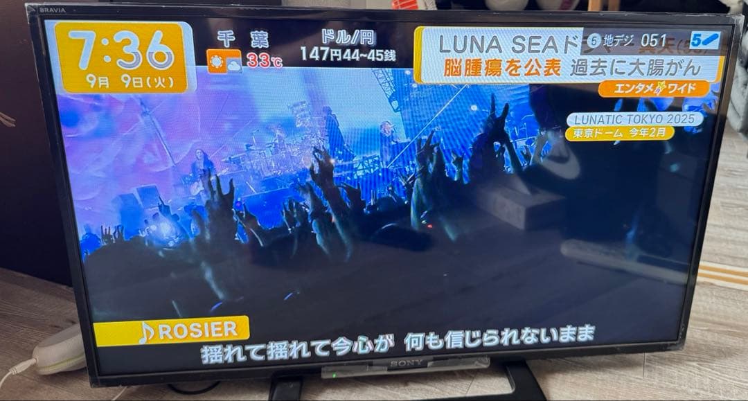 BRAVIA KJ-32W500E(32V型)　2024年製　送料込み