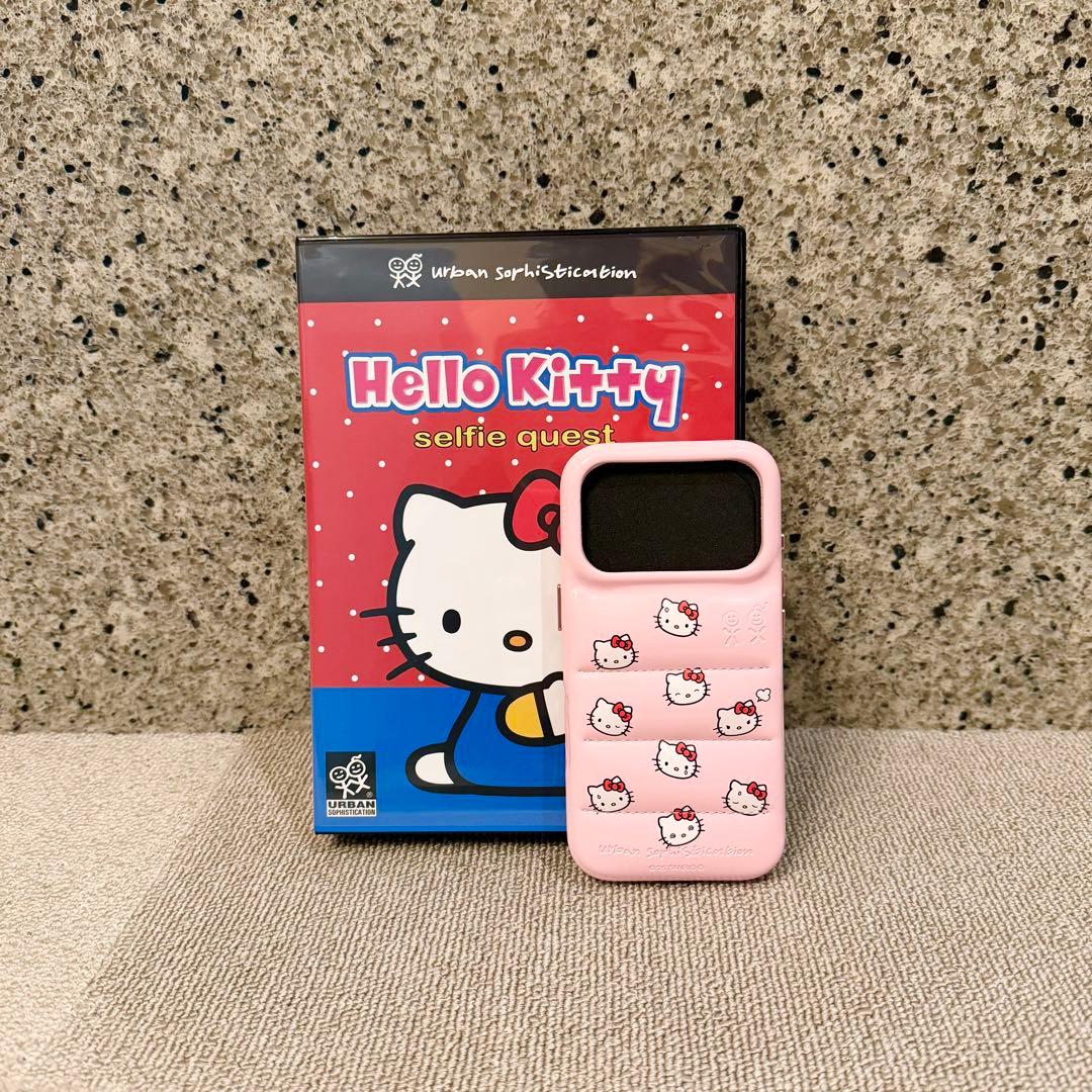 Urban Sophistication iPhone17pro キティ　ピンク