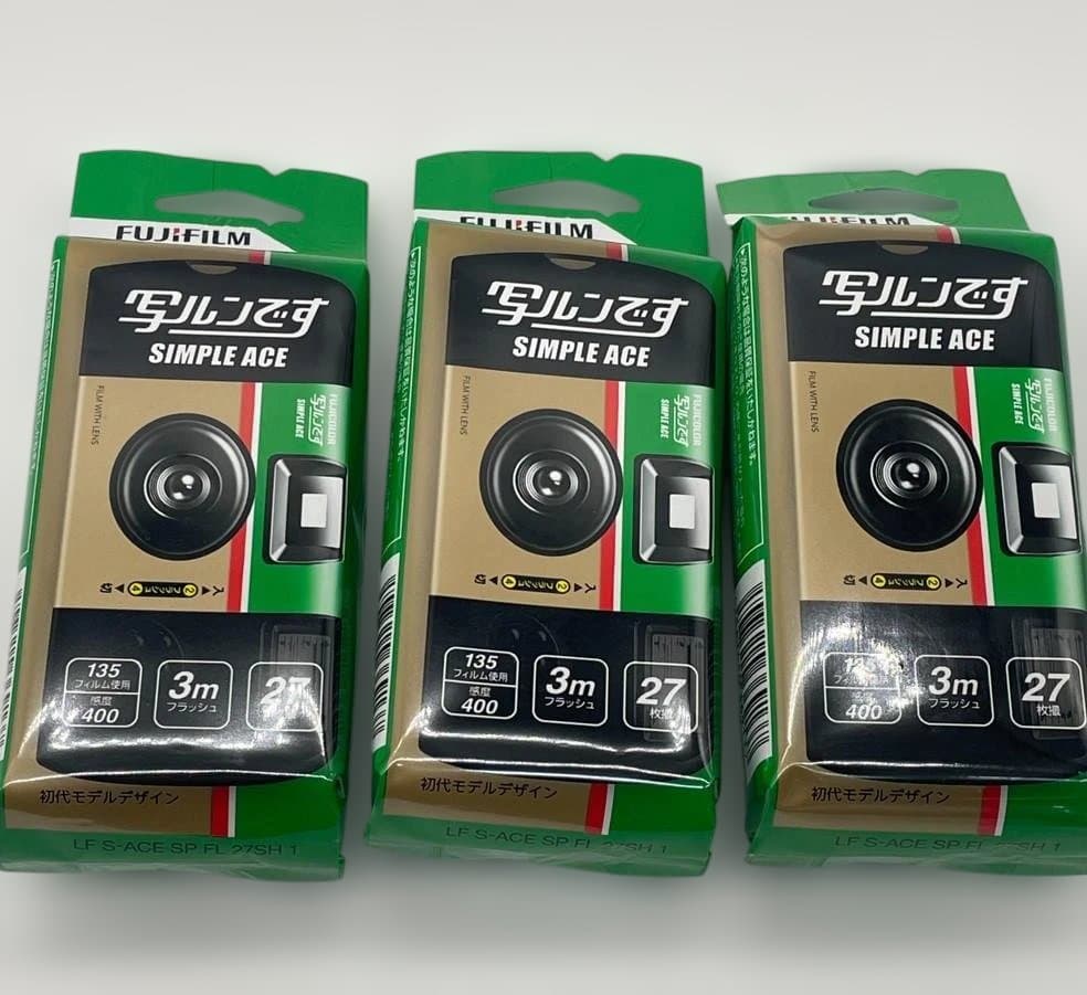 instax 写ルンです シンプルエース SP FL27×3つ 富士フイルム3