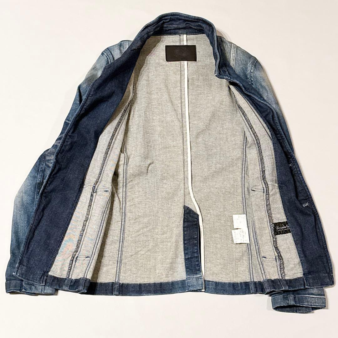 美品　トルネードマート クラウドヴィンテージ デニムスタンドジャケット L 日本