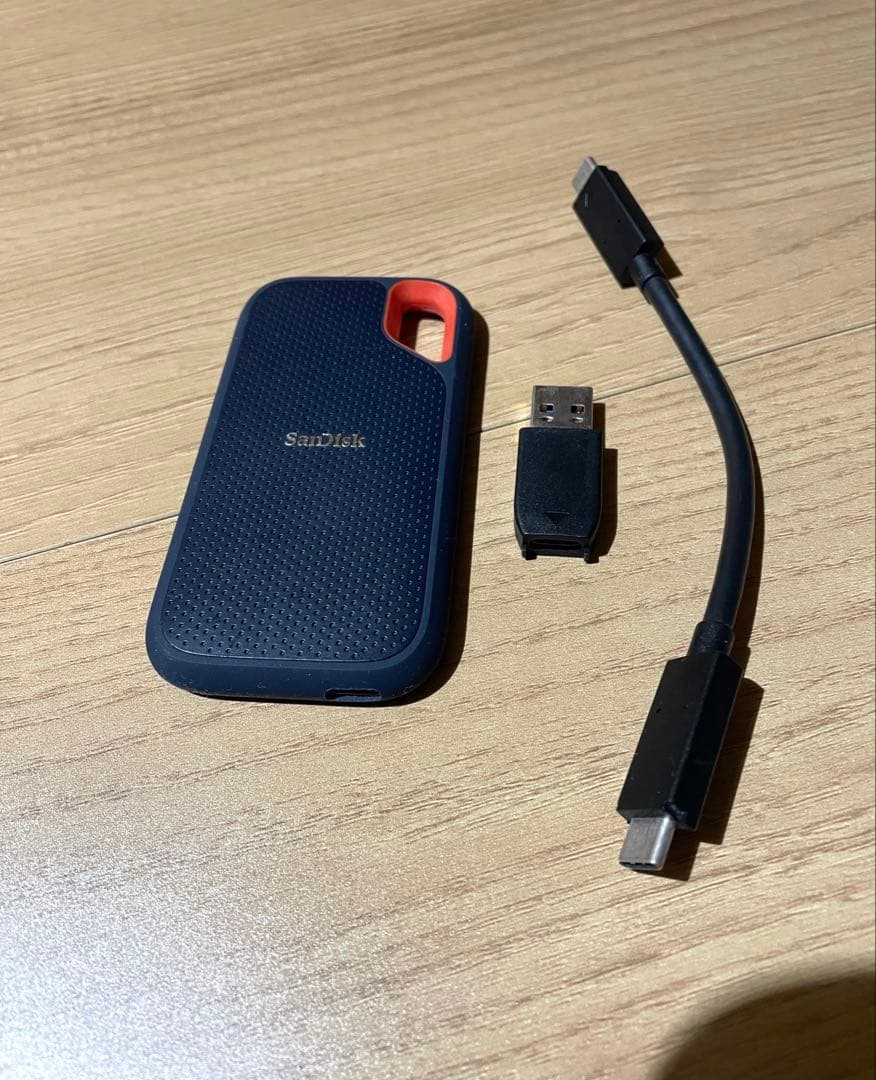 外付けハードディスク・ドライブ SanDisk Extreme Portable SSD 1TB