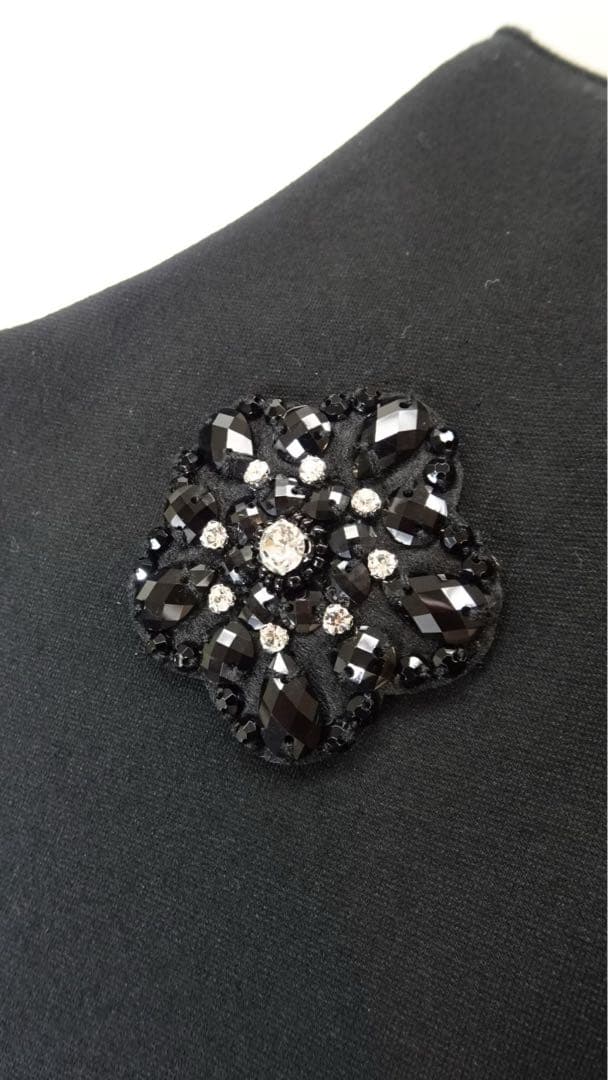 スーパービューティー♡ 2025年秋冬 起毛素材袖×ポンチ素材ワンピース