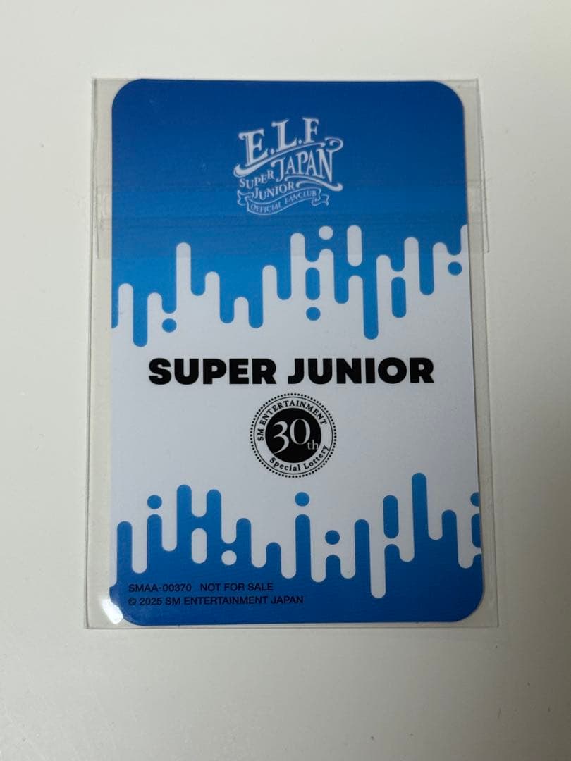 SUPER JUNIOR smtown30周年トレカ ヒチョル