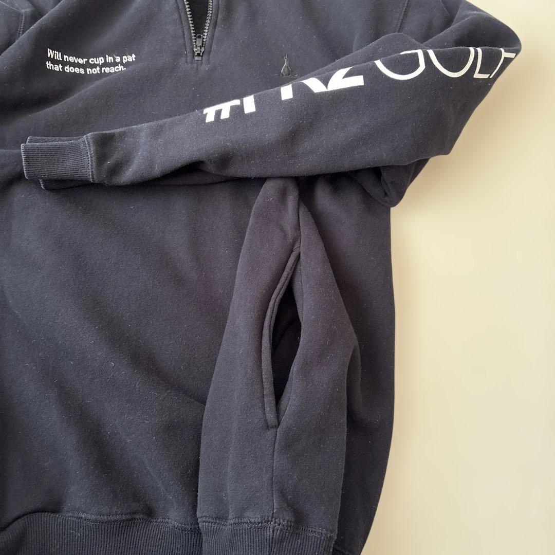 【THKKL】FR2 GOLF サークルロゴ　ハーフジップ スウェット