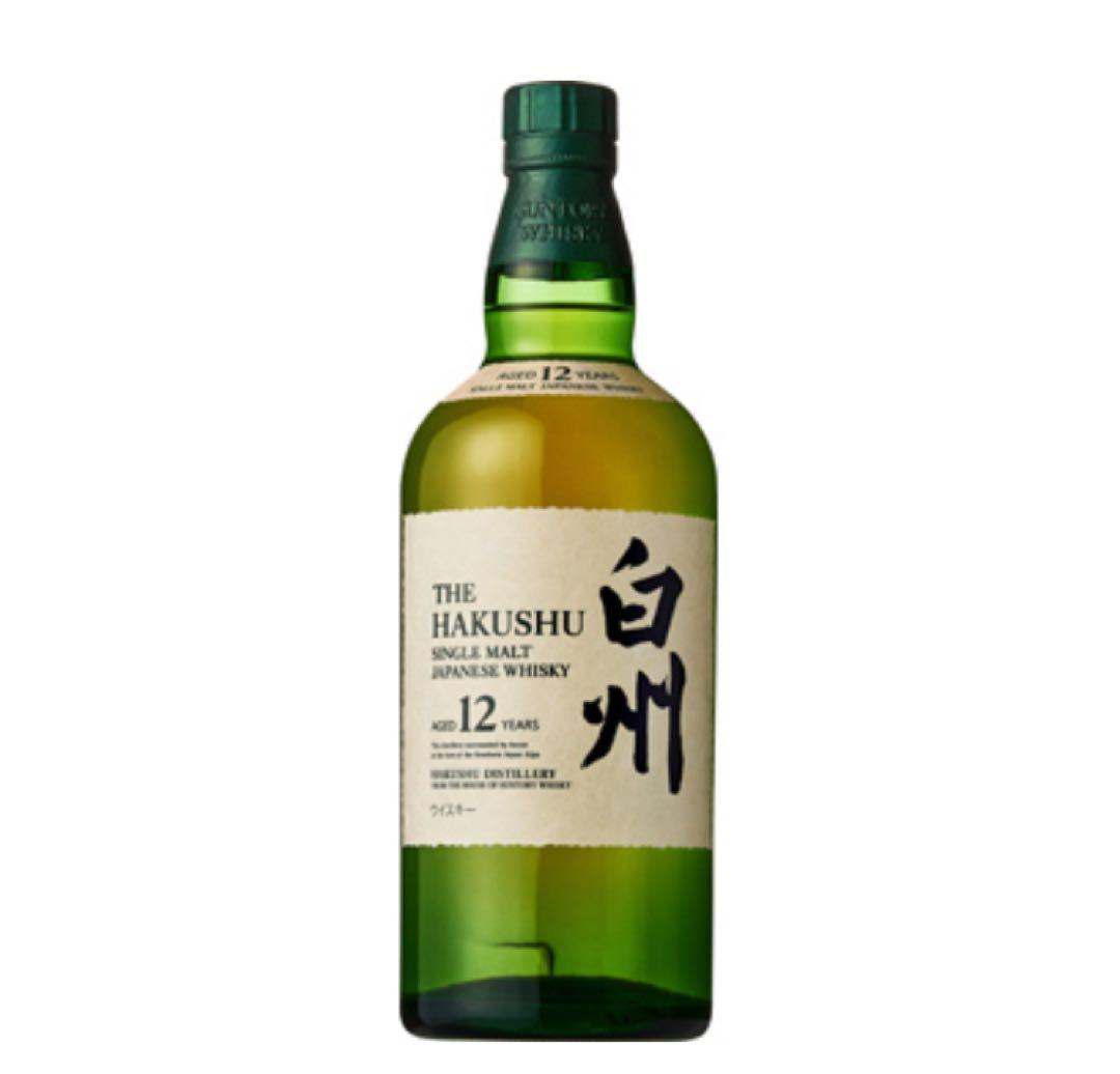 サントリー　白州　12年 シングルモルトウイスキー 700ml