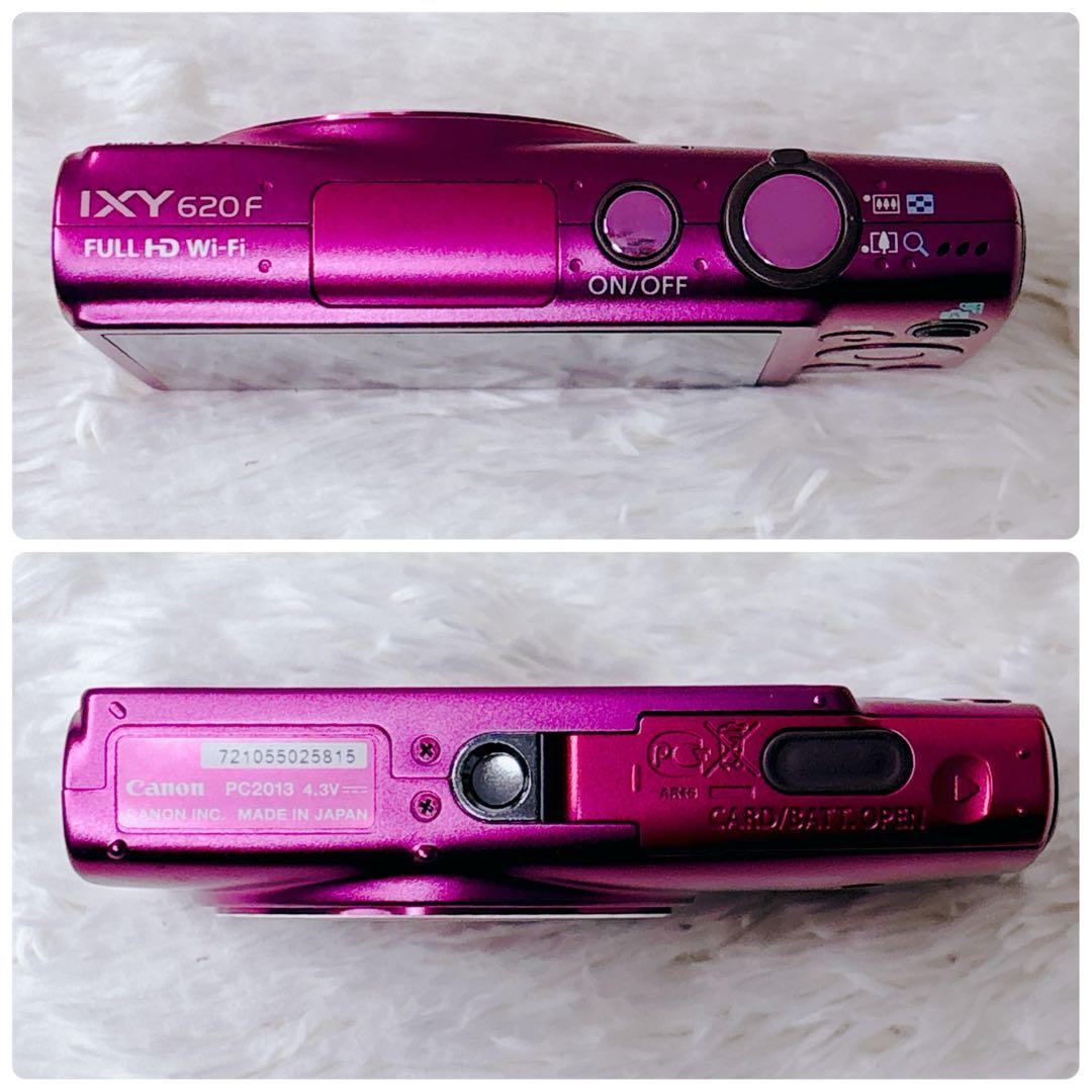 【美品 ・人気・Wi-Fi搭載 】Canon IXY 620Fデジカメ ピンク