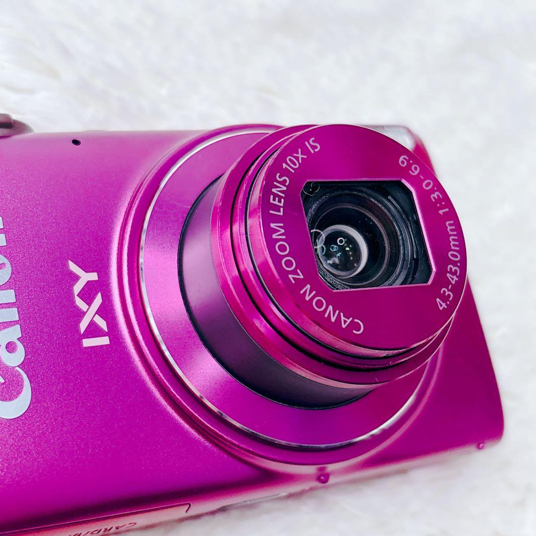 【美品 ・人気・Wi-Fi搭載 】Canon IXY 620Fデジカメ ピンク
