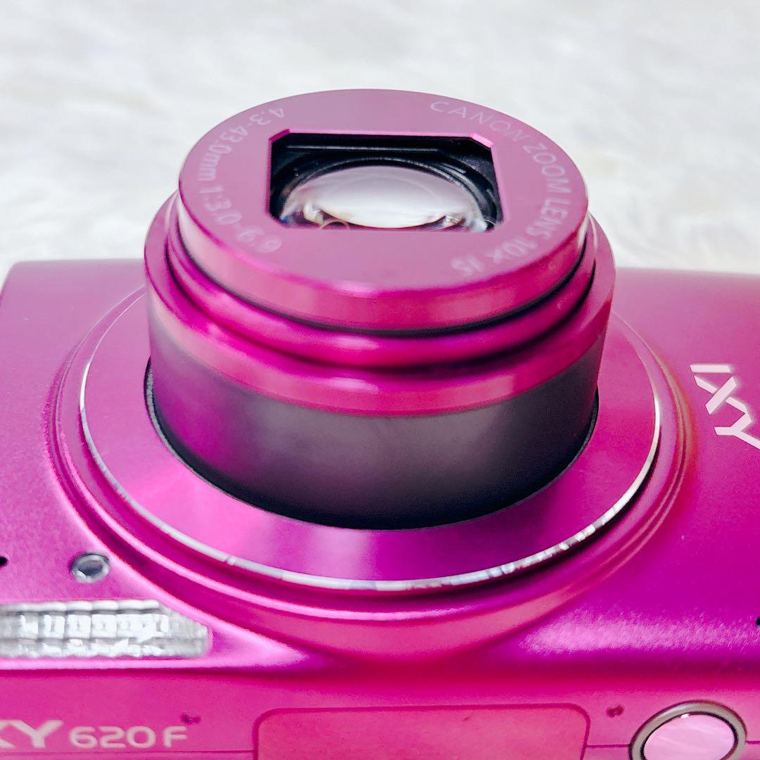 【美品 ・人気・Wi-Fi搭載 】Canon IXY 620Fデジカメ ピンク