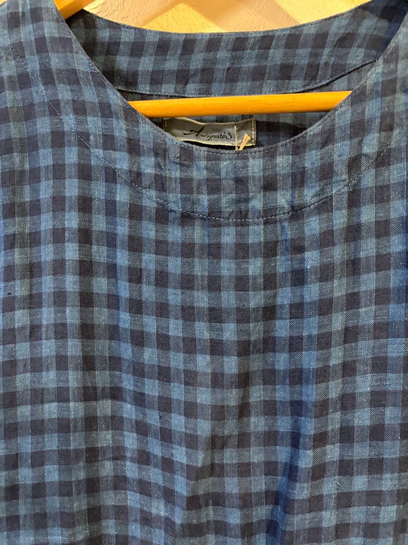 ichi/Antiquite's イチアンティークス チェック ワンピース