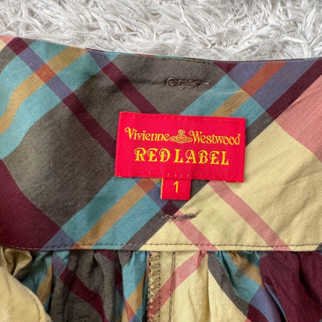 ヴィヴィアンウエストウッド 変形 キュロットパンツ ショートパンツ チェック