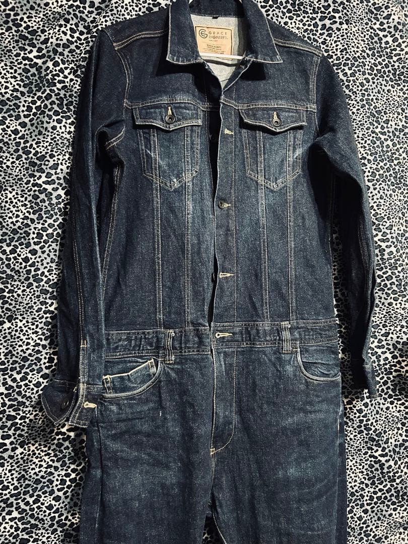 オールインワン ツナギ denim archive 岡山 デニム