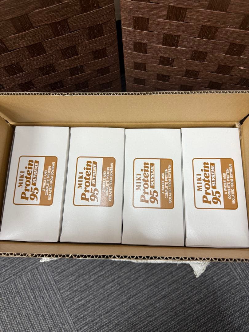 不用品　ミキ プロティーン プロテイン 8個 4セット　ケース売り　大豆たんぱく