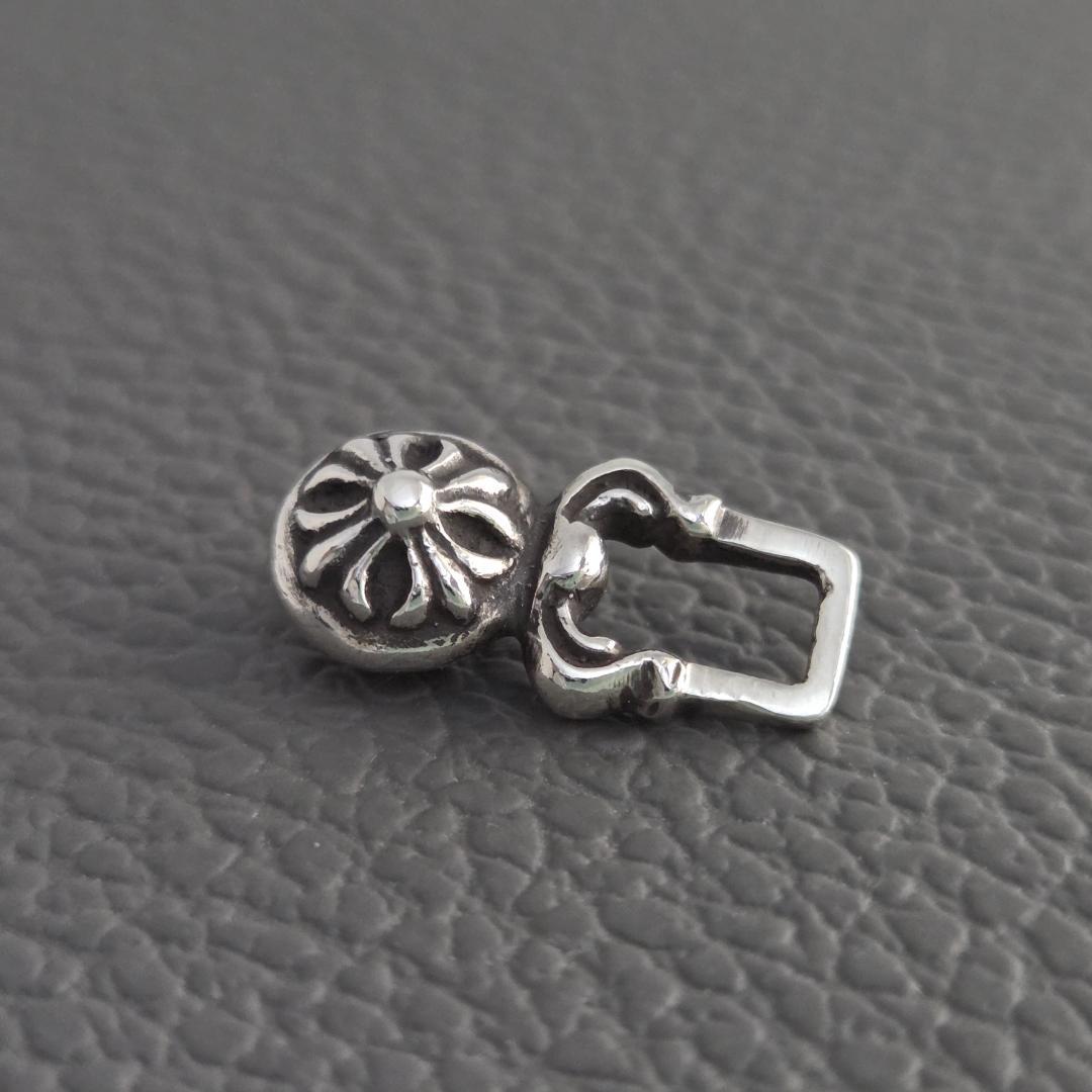 クロムハーツ CHROME HEARTS クロスボール ファスナーパーツ 925