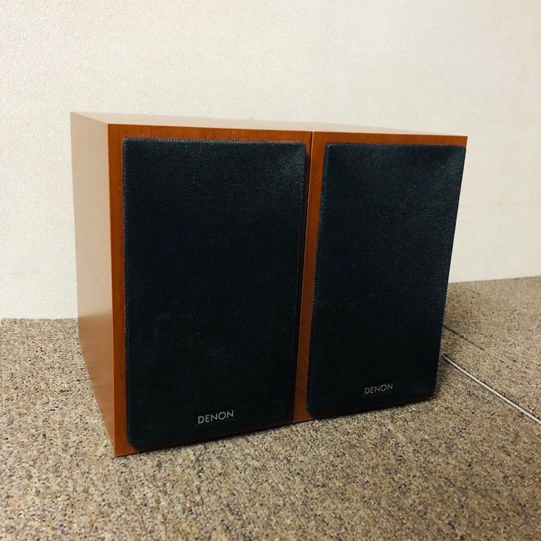 F75 DENON ブックシェルフスピーカー コンパクトスピーカー インテリア✨