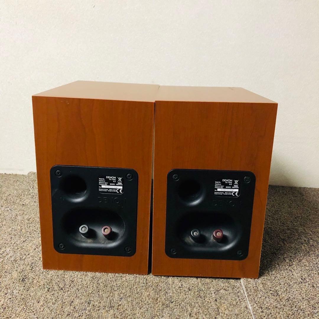 F75 DENON ブックシェルフスピーカー コンパクトスピーカー インテリア✨