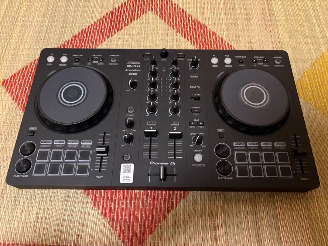 Pioneer DJ DDJ-FLX4 コントローラー (RCAケーブル付)