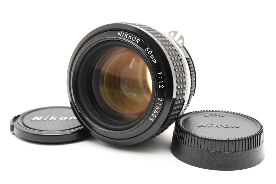 【極美品】Nikon Nikkor Ai 50mm f1.2 レンズ #E22
