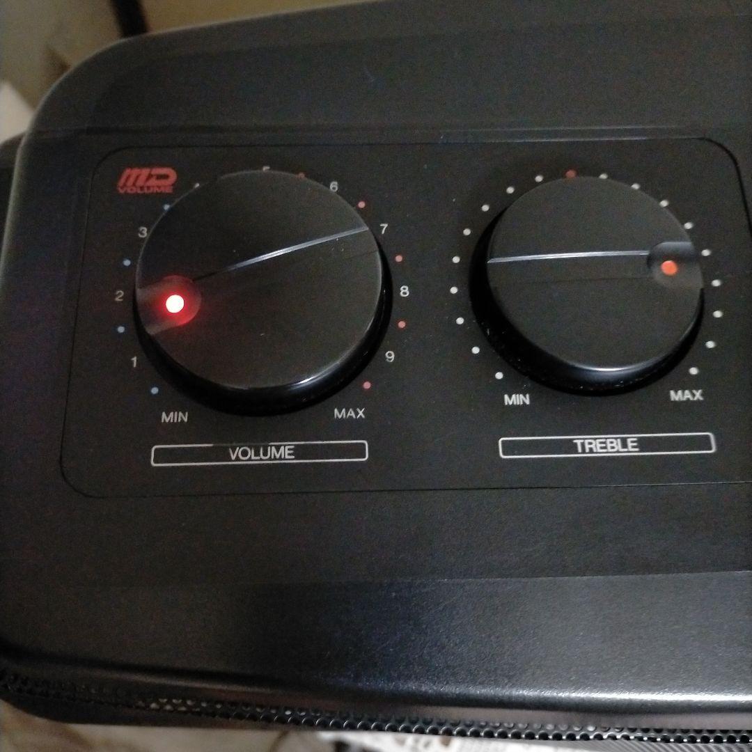 ビクターRCX80CD重低音ラジカセリモコン付き