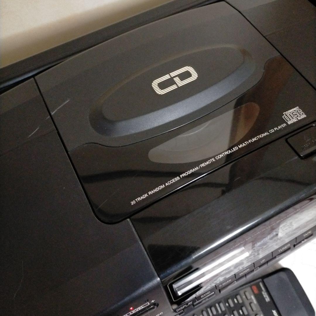 ビクターRCX80CD重低音ラジカセリモコン付き