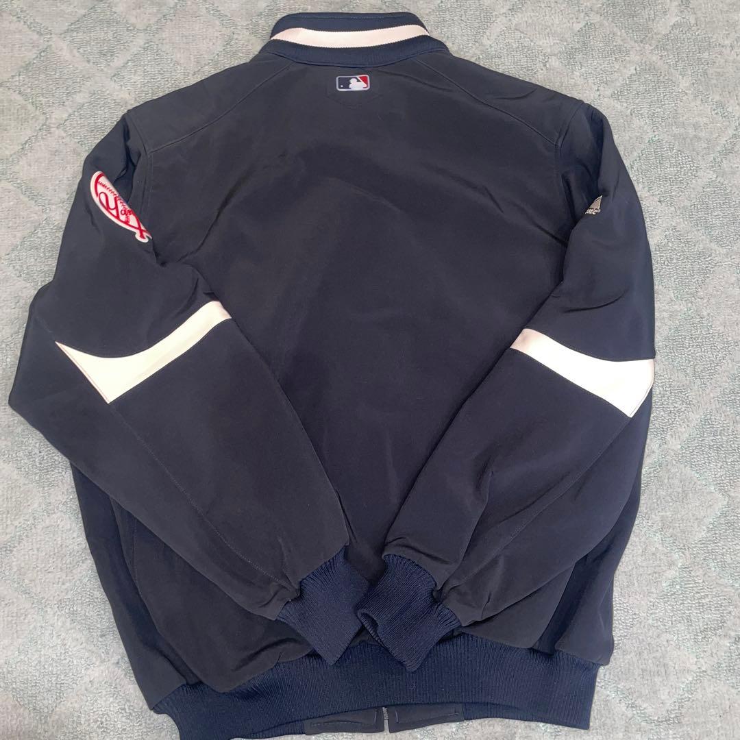 Majestic製　YANKEES　ナイロン フリース ジャケット　MO-86