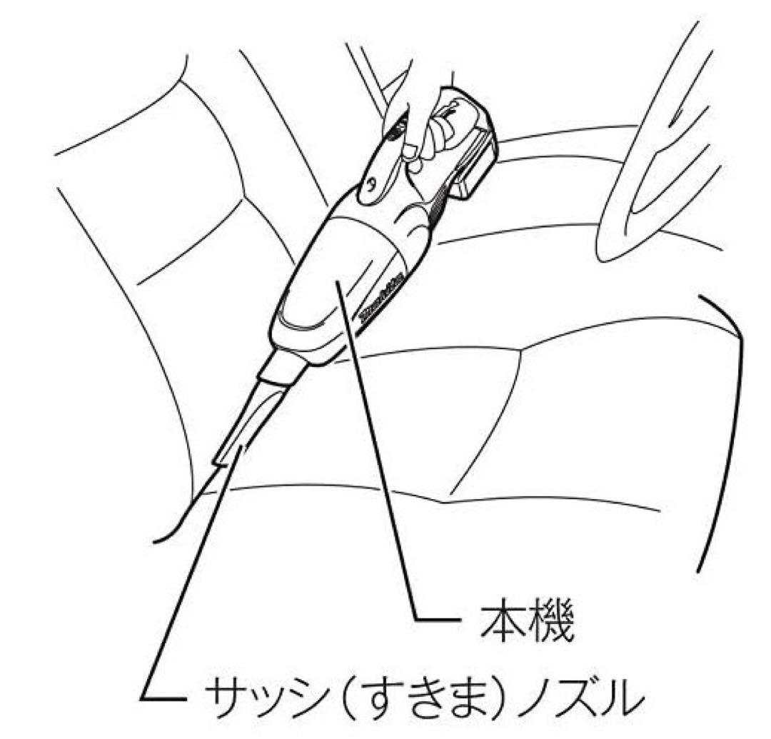 マキタ コードレス掃除機標準40分稼働+18Vバッテリ充電器+18Vバッテリ