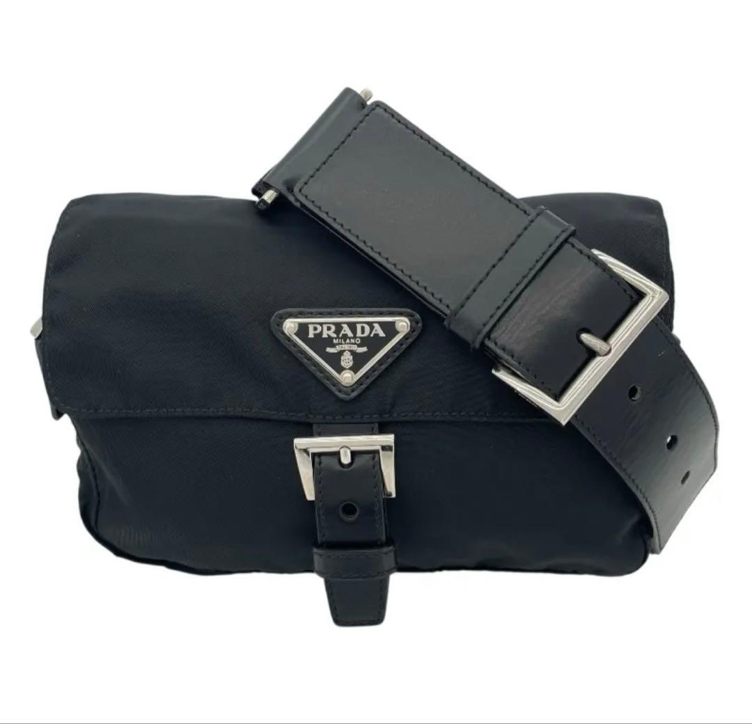 超美品‼︎ PRADA プラダ ウエストバッグ ボディバッグ