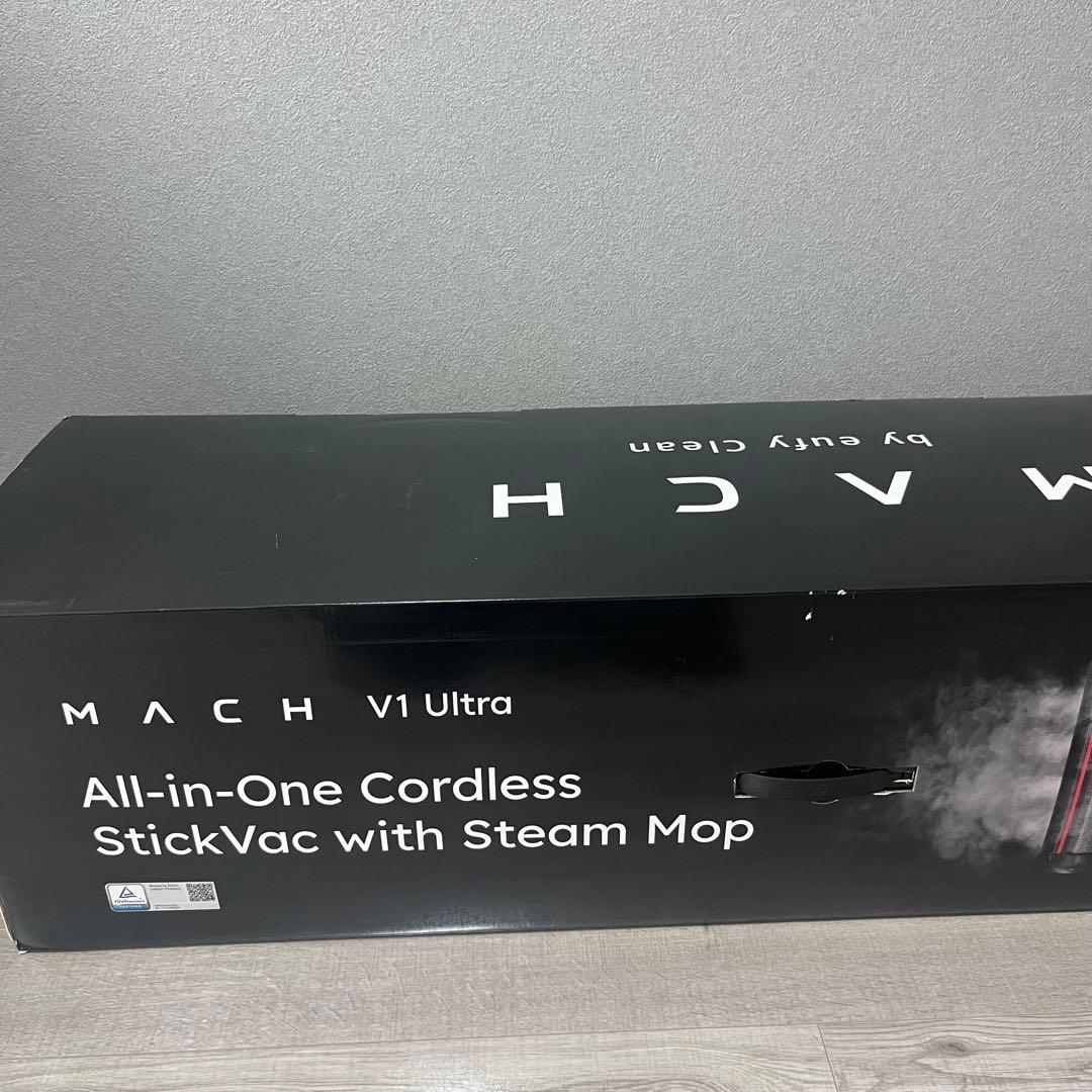 【極美品】MACH　V1 ultra スチーム水拭き掃除機　マッハ