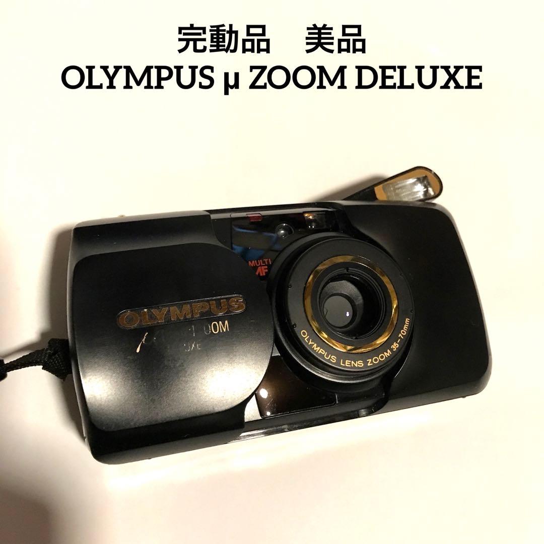 【完動品】Olympus µ[mju:] ZOOM DELUXE フィルムカメラ