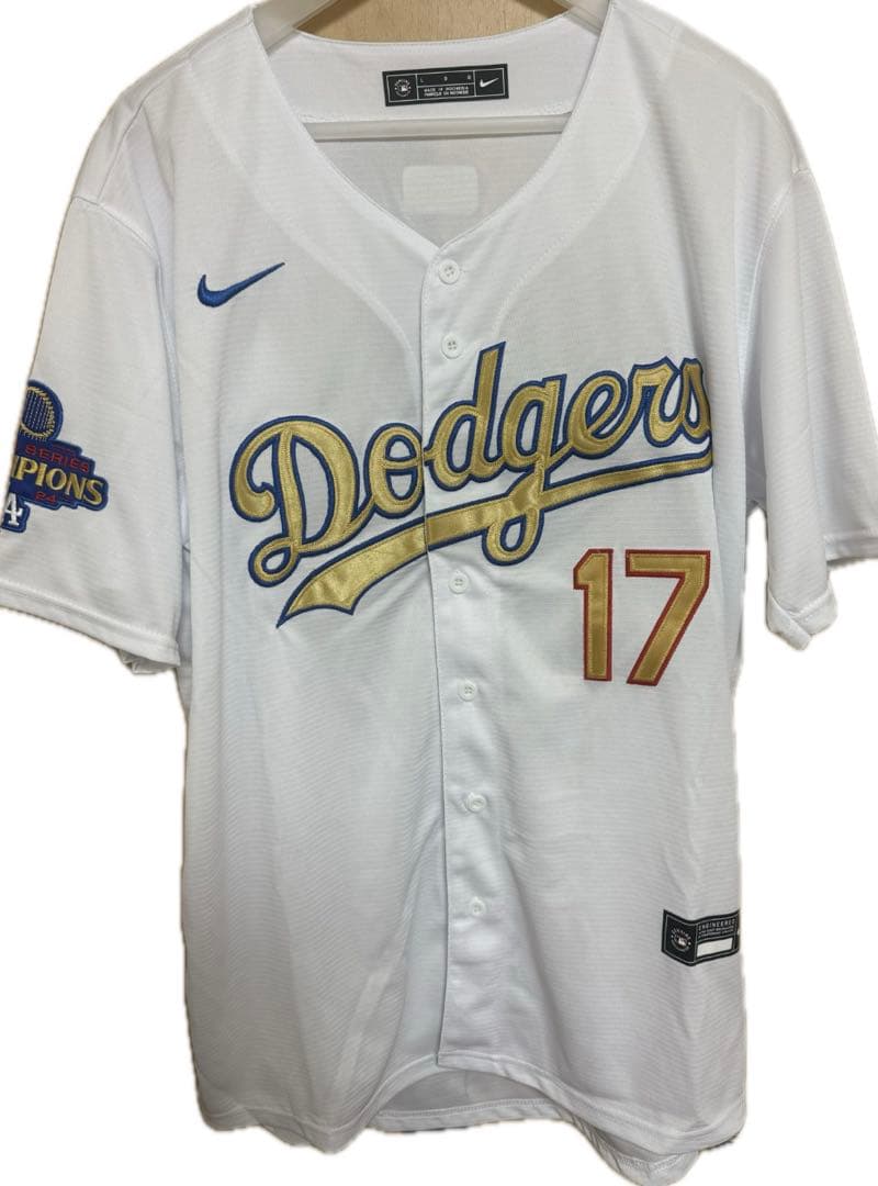 美品未着用　大谷翔平　ドジャース ユニフォーム　L