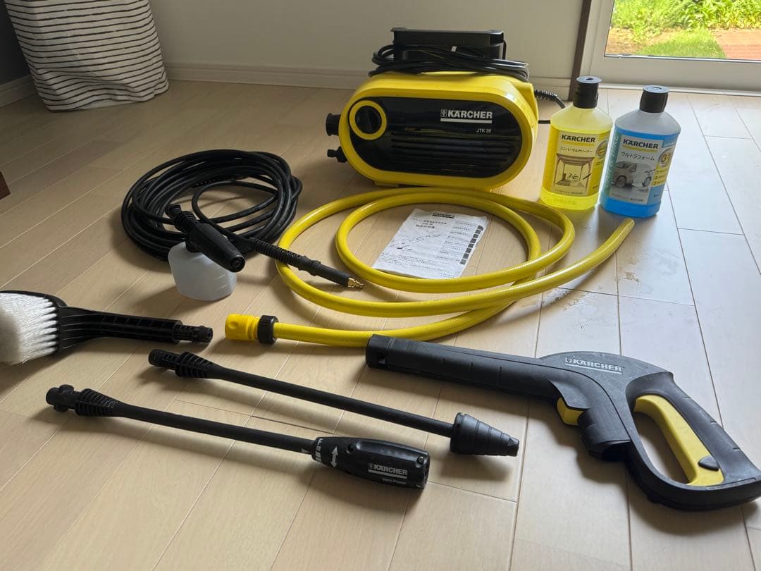 ケルヒャー家庭用高圧洗浄機
