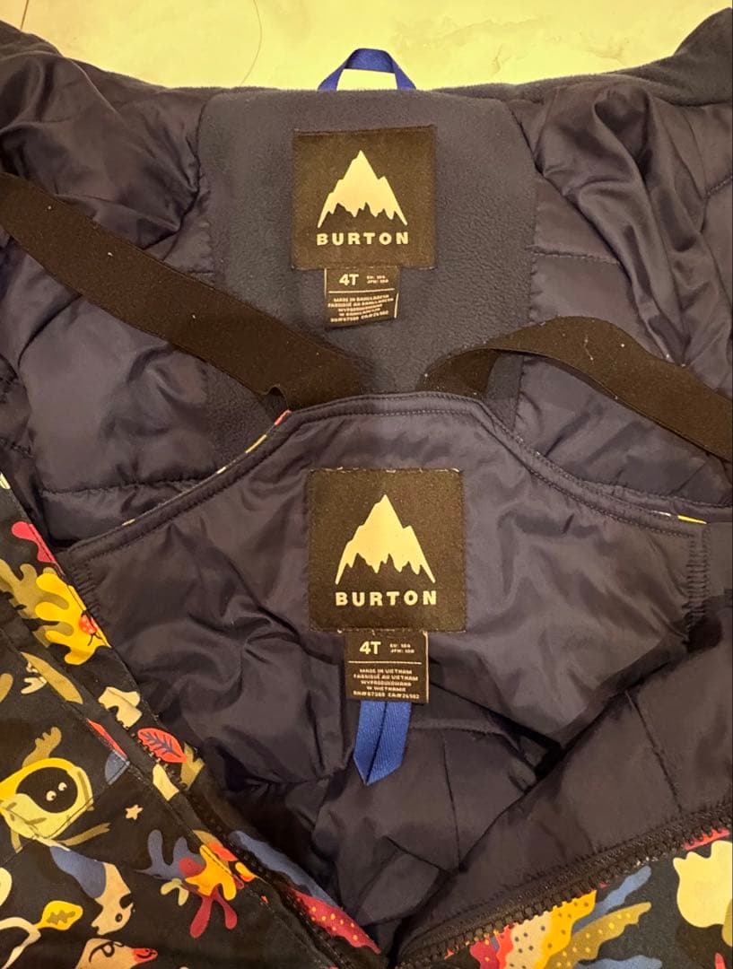 Burton kids スノーウェア　ドドラー　4T