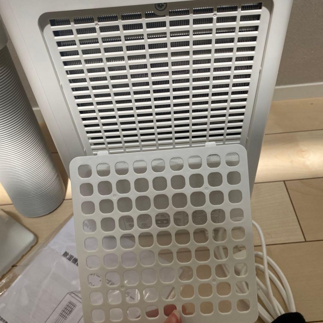 シロカ 2024年製 除湿機能付きポータブルクーラー SY-D151W