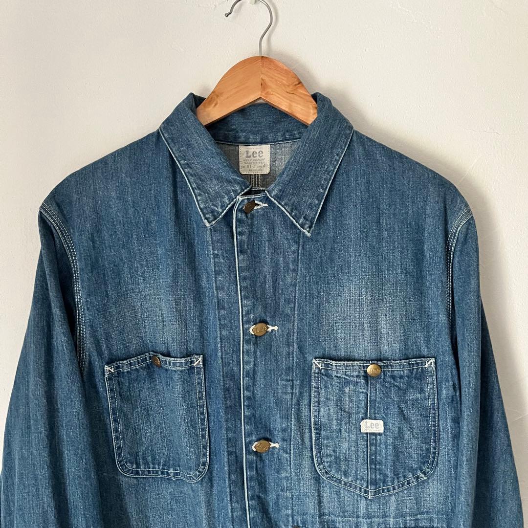 LEE カバーオール 91-J 復刻モデル Lサイズ デニム