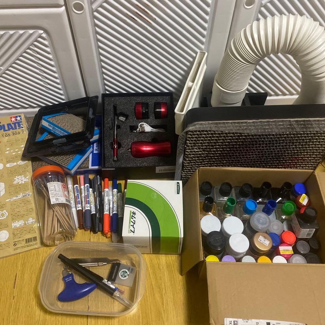 GSIクレオス Mr.スーパーブース コンパクト 塗装ブース　塗装セット