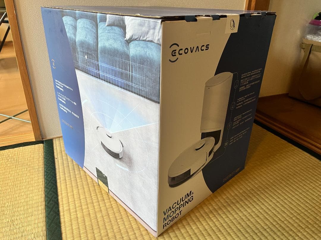 ECOVACS DEEBOT N8+　ロボット掃除機 水拭き対応