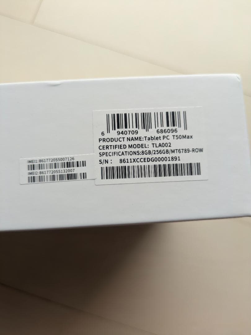 【新品】Teclast T50Max 11インチタブレット Helio G99