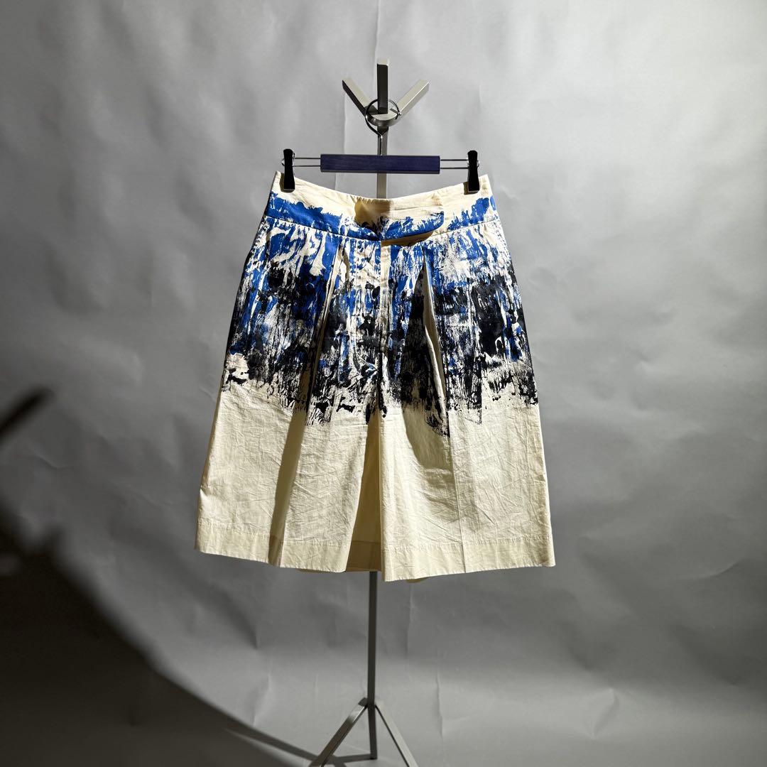パンツ BOTTEGA VENETA ACTIONPAINTING SHORTS 38