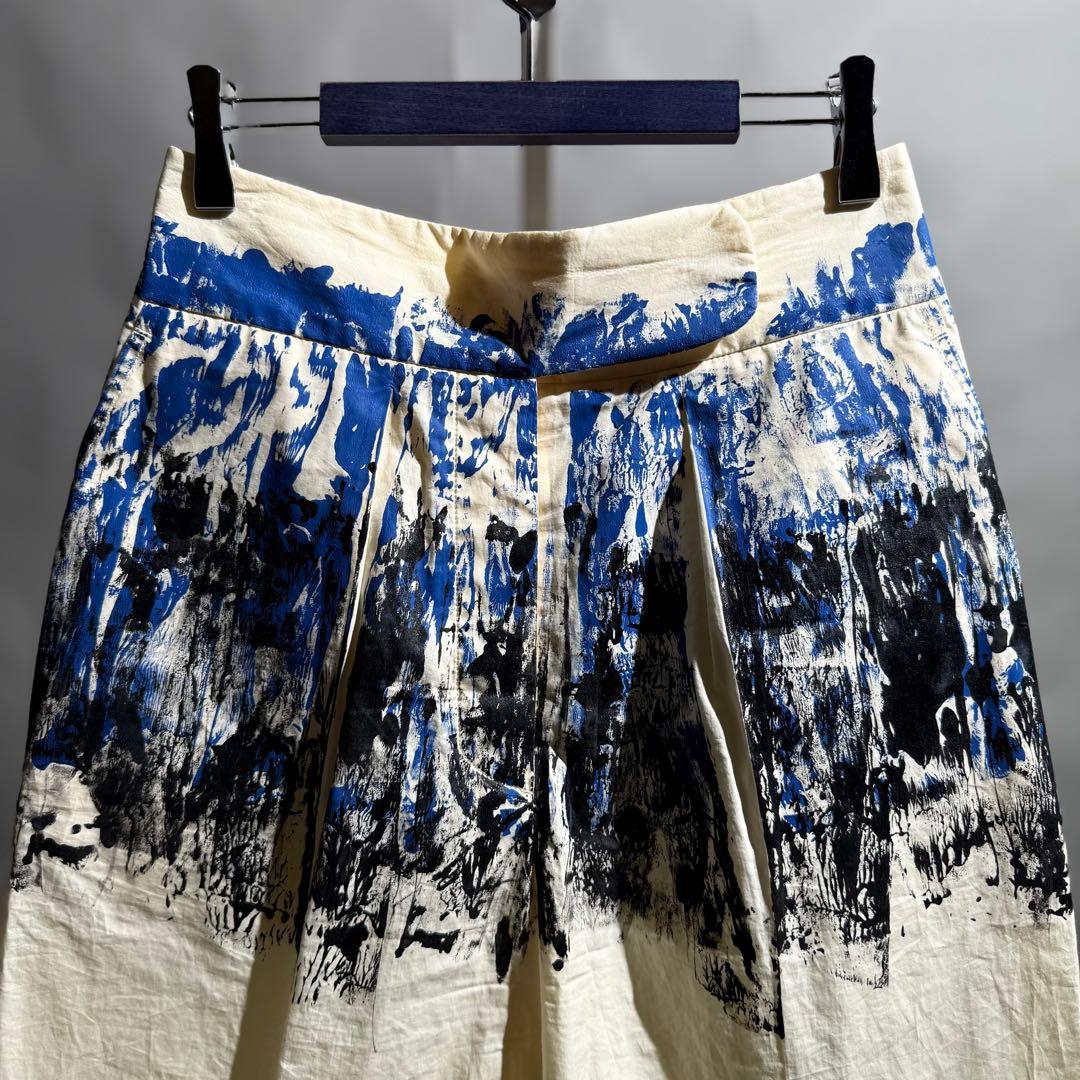 パンツ BOTTEGA VENETA ACTIONPAINTING SHORTS 38