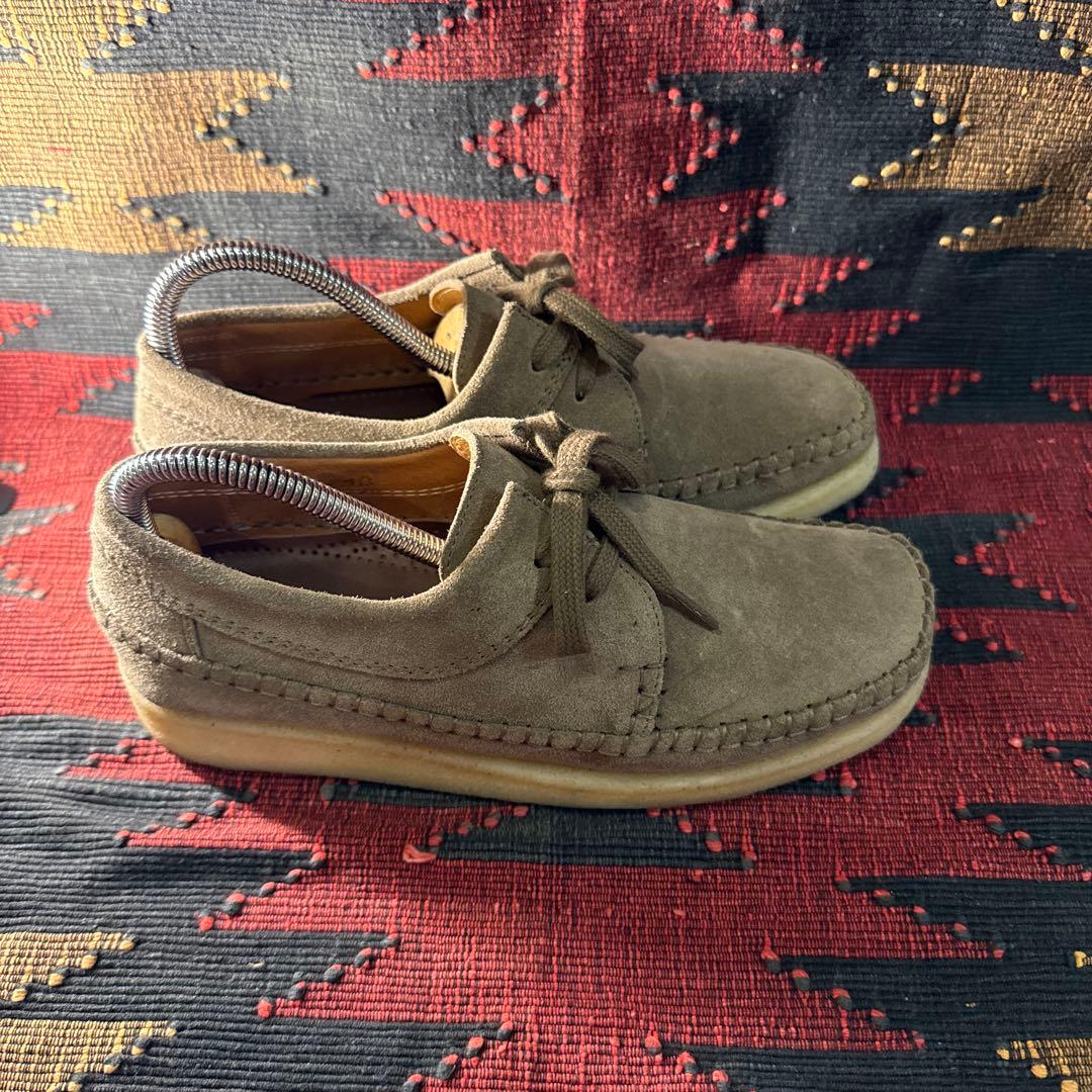 トゥモローランド 購入　パドモアアンドバーンズ　スエードレザー　クラークス