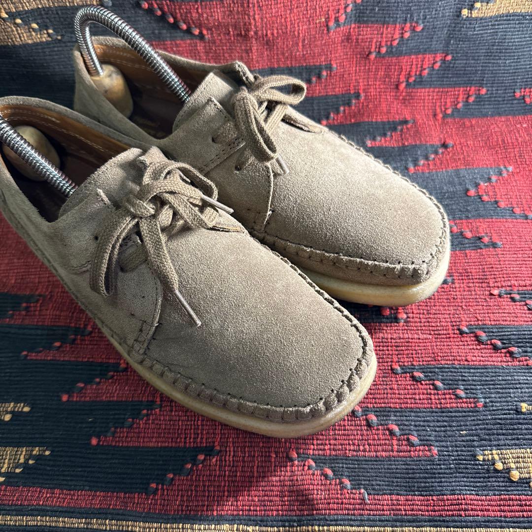 トゥモローランド 購入　パドモアアンドバーンズ　スエードレザー　クラークス