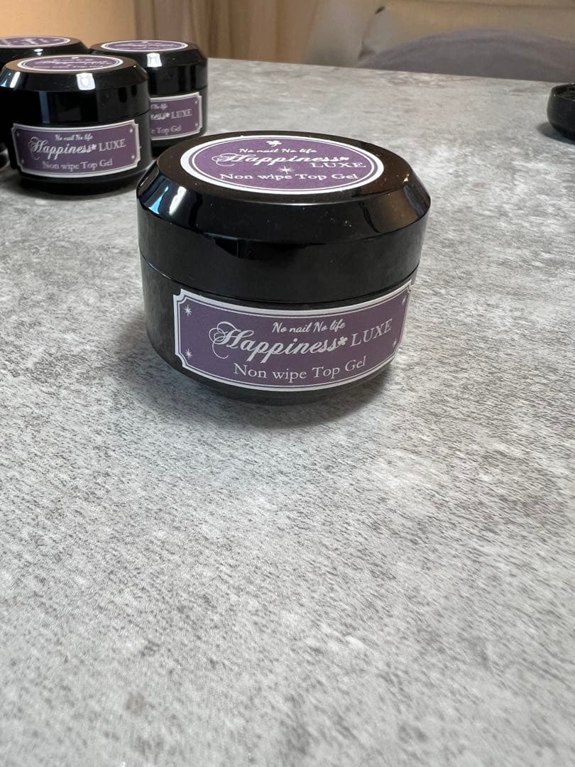 Happiness LUXE ノンワイプトップジェル 9個セット　15g
