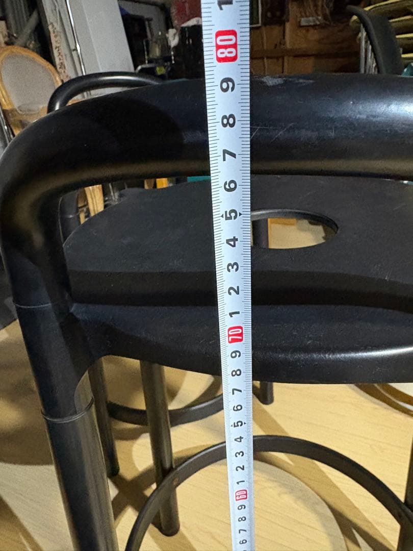 ①希少Kartell カルテル カウンターチェア　80'90s ?イタリア　円形