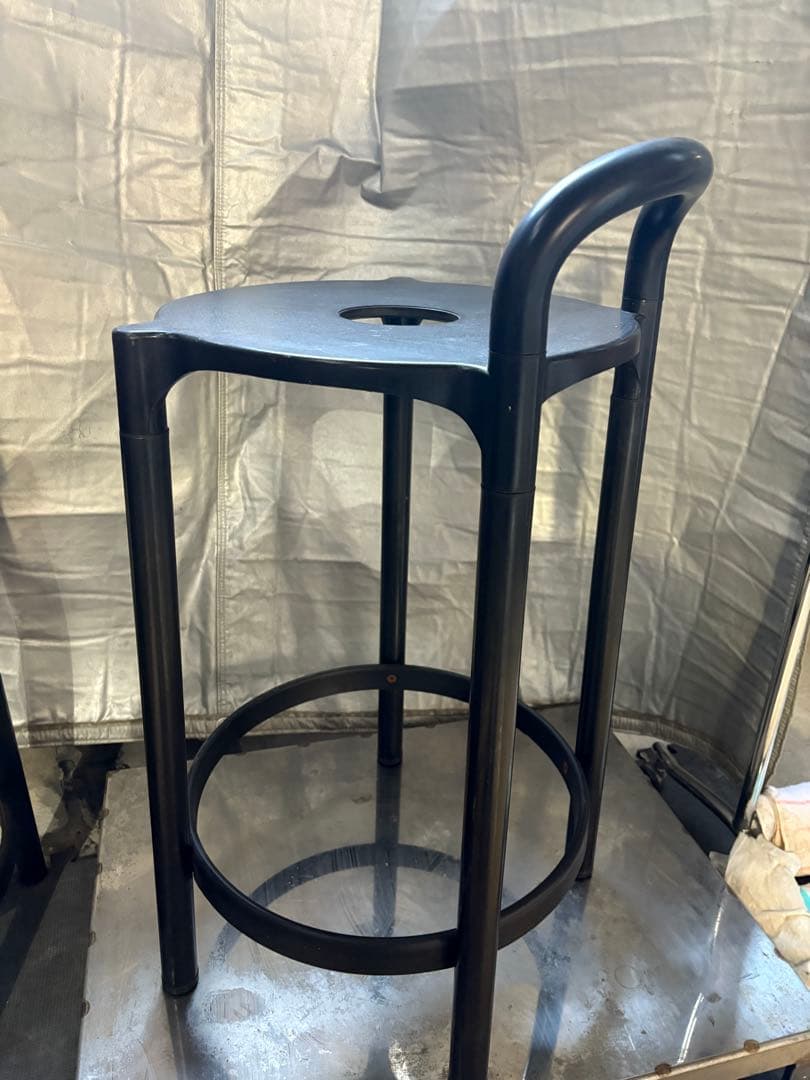 ①希少Kartell カルテル カウンターチェア　80'90s ?イタリア　円形