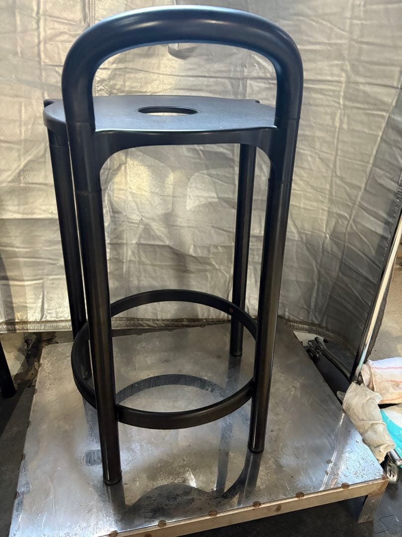 ①希少Kartell カルテル カウンターチェア　80'90s ?イタリア　円形