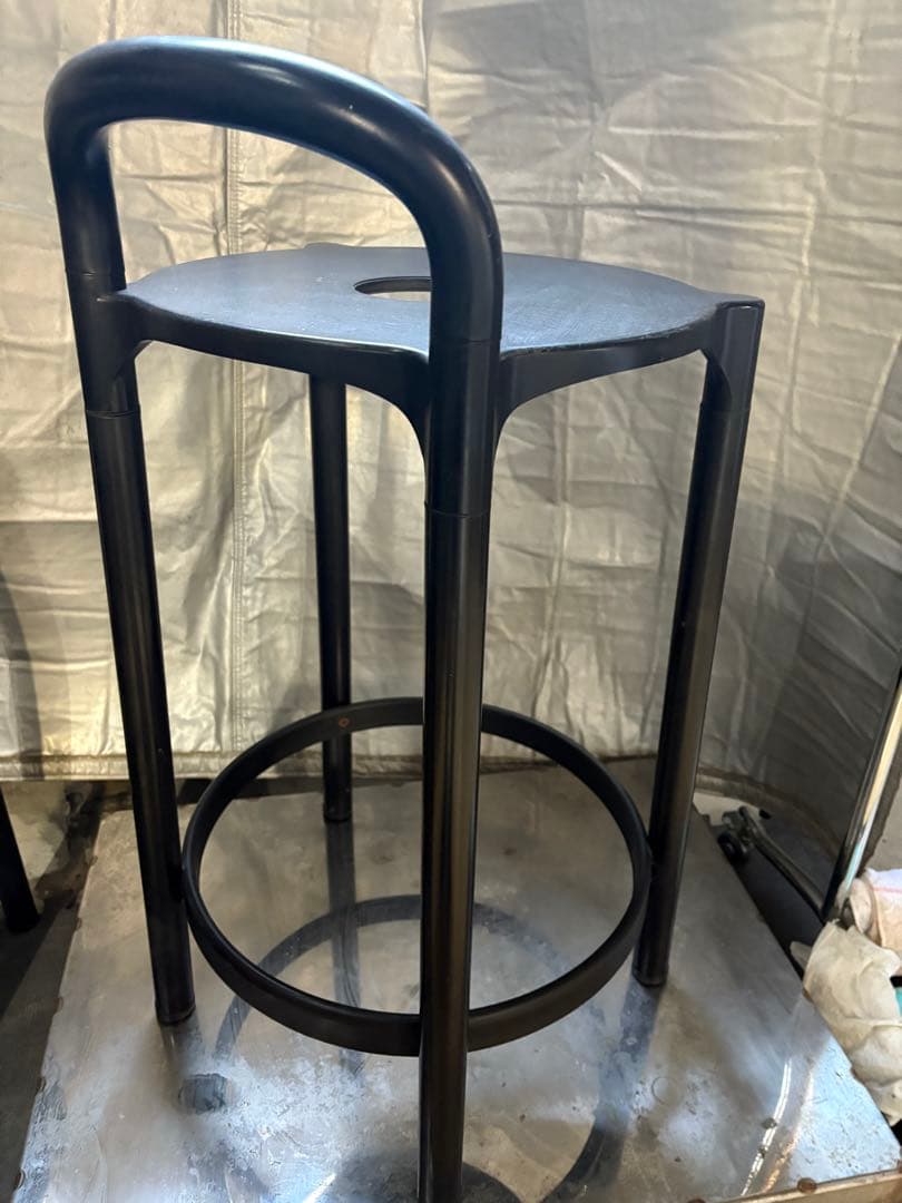 ①希少Kartell カルテル カウンターチェア　80'90s ?イタリア　円形