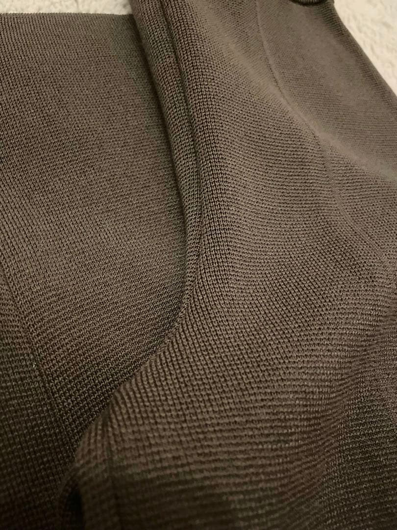 【UNOF】【最終値下げ】KNIT PANTS Dark Sepia Sサイズ