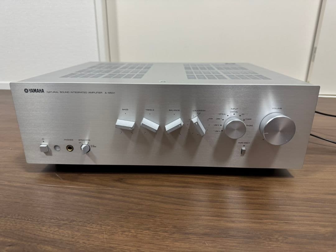 Yamaha A-S501 プリアンプ シルバー