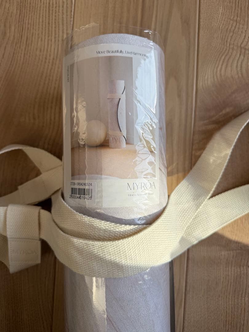 【新品・未開封】（マイロア）ヨガマット ストラップ付き